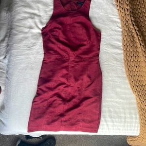 Banana Republic suede look dress